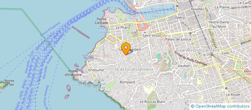 localisation de l'entreprise MADSEILLE à MARSEILLE