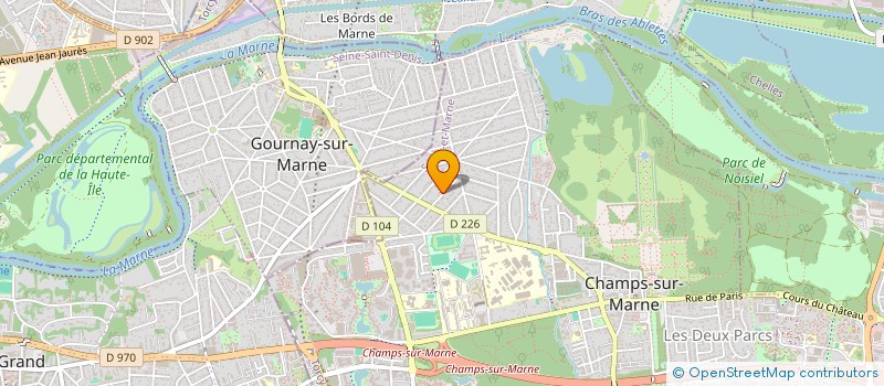 localisation de l'entreprise MADSTORM  CHAMPS-SUR-MARNE