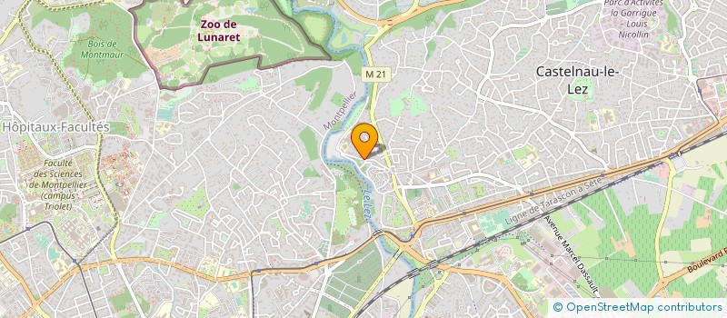 localisation de l'entreprise MADU  CASTELNAU-LE-LEZ