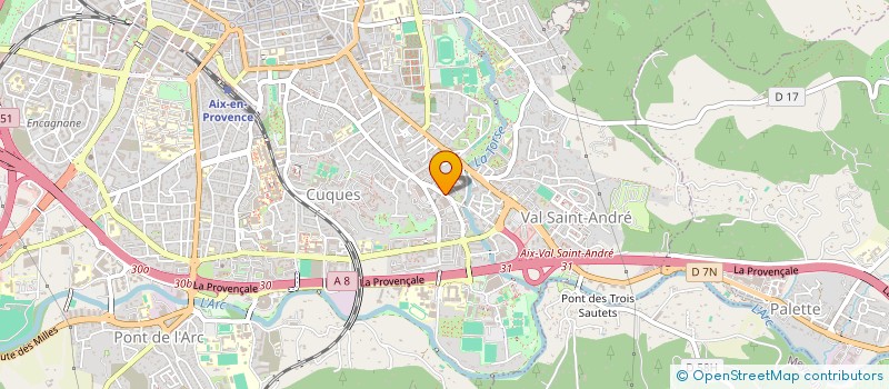 localisation de l'entreprise MADUENO IMMOBILIER  AIX-EN-PROVENCE