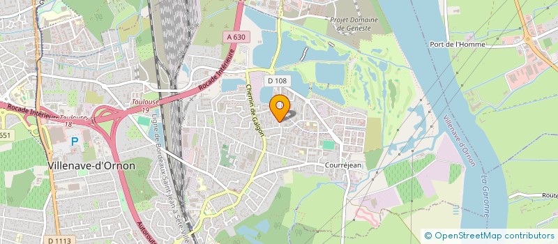 localisation de l'entreprise MADUNE  VILLENAVE-D'ORNON