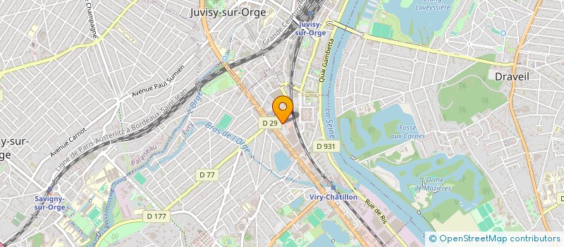 localisation de l'entreprise MADUREST VIRY SAS à VIRY-CHATILLON