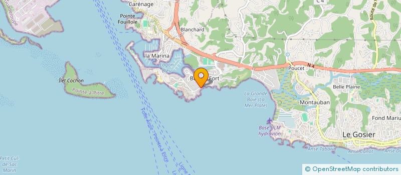 localisation de l'entreprise MADY  LE GOSIER