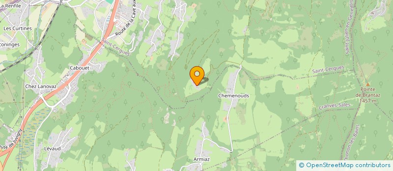 localisation de l'entreprise MADY  SAINT-CERGUES