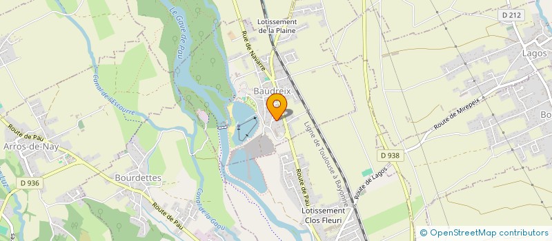 localisation de l'entreprise MADY  BAUDREIX