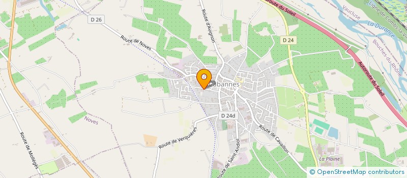 localisation de l'entreprise MADY  CABANNES