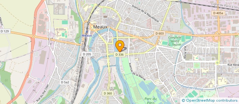localisation de l'entreprise MADY'SUN à MEAUX