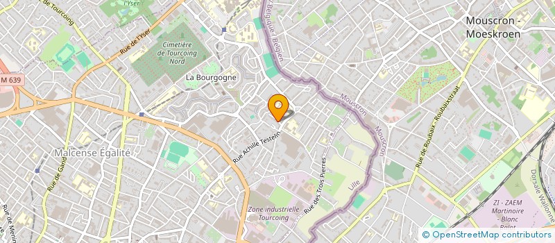 localisation de l'entreprise MADYA  TOURCOING