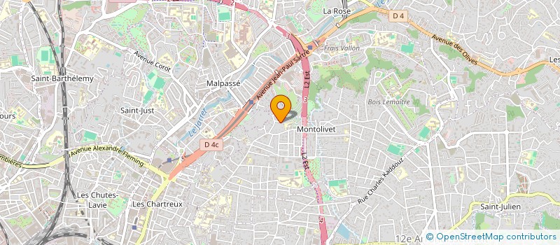 localisation de l'entreprise MADYANA à MARSEILLE