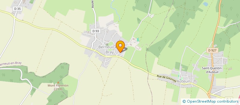 localisation de l'entreprise MADYLEO  BERNEUIL-EN-BRAY