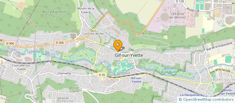 localisation de l'entreprise MADYMYA à GIF-SUR-YVETTE