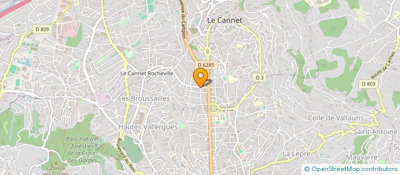 localisation de l'entreprise MADYS à LE CANNET