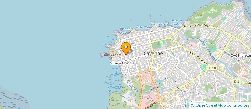 localisation de l'entreprise MADYSIE  CAYENNE