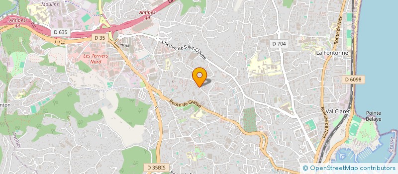 localisation de l'entreprise MADYVERY  ANTIBES