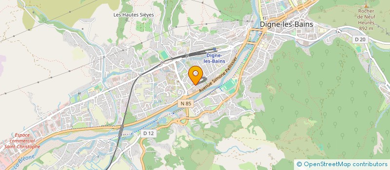 localisation de l'entreprise MAE à DIGNE-LES-BAINS