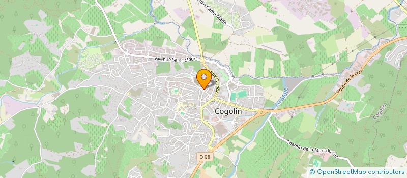 localisation de l'entreprise MAE à COGOLIN