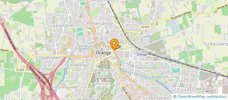localisation de l'entreprise MAE  ORANGE