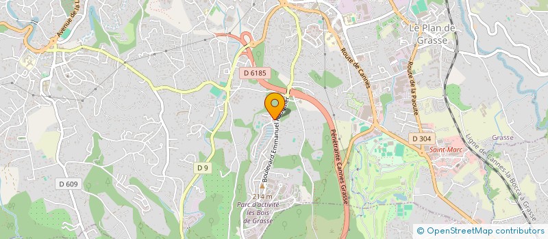 localisation de l'entreprise MAE à GRASSE