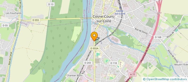 localisation de l'entreprise MAE à COSNE-COURS-SUR-LOIRE