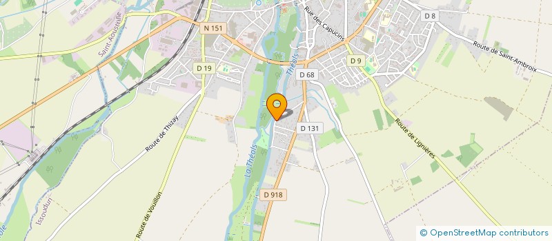 localisation de l'entreprise MAE à DEOLS