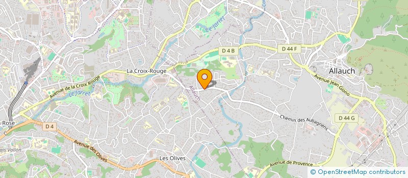 localisation de l'entreprise MAE  ALLAUCH