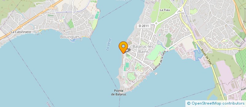 localisation de l'entreprise MAE  BALARUC-LES-BAINS