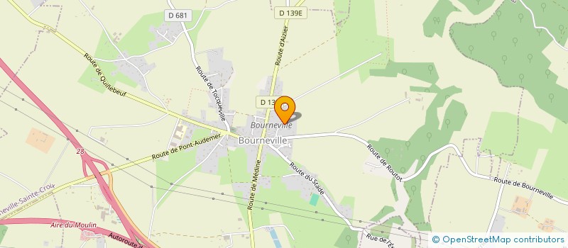 localisation de l'entreprise MAE  BOURNEVILLE-SAINTE-CROIX