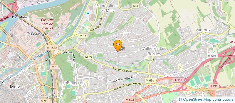 localisation de l'entreprise MAE à SAINT-JULIEN-LES-METZ
