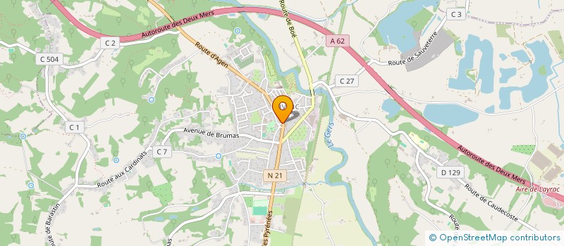 localisation de l'entreprise MAE CONSULT  LAYRAC