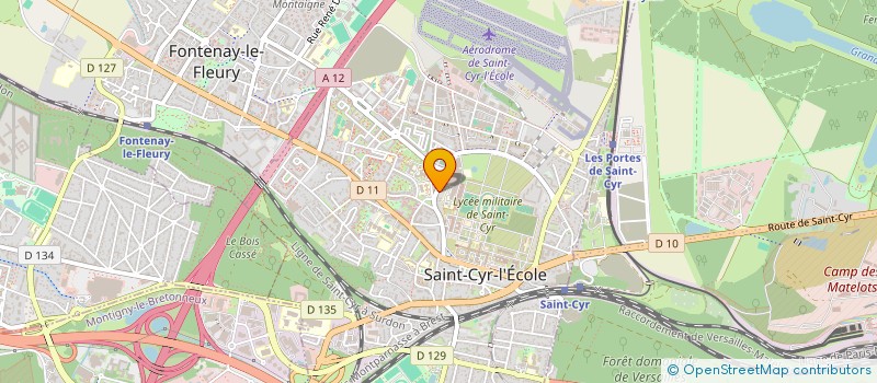 localisation de l'entreprise MAE CONSULTING à SAINT-CYR-L'ECOLE