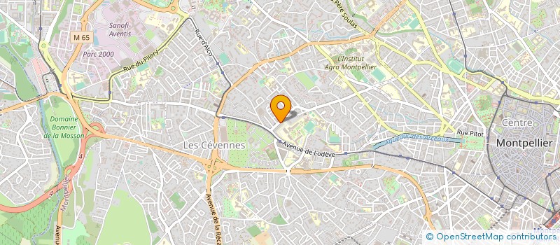 localisation de l'entreprise MAE CROS PUBLICITE à MONTPELLIER