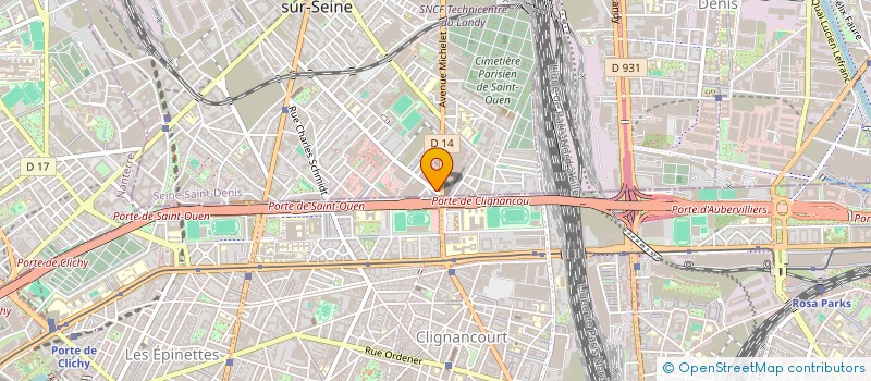 localisation de l'entreprise MAE MEI LAPRES à SAINT-OUEN-SUR-SEINE