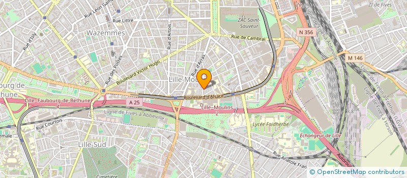 localisation de l'entreprise MAE RENOVATION à LILLE