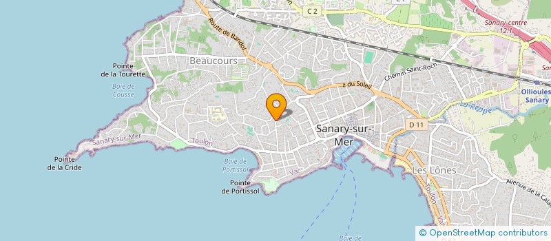 localisation de l'entreprise MAE SALONG à SANARY-SUR-MER
