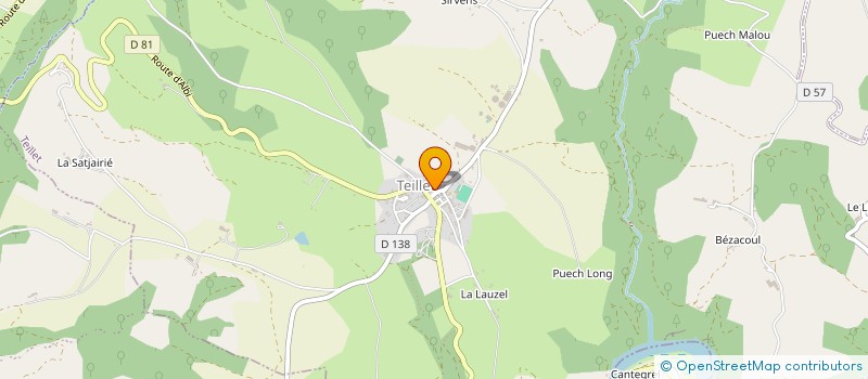 localisation de l'entreprise MAE-SO COEUR D'AZUR  TEILLET