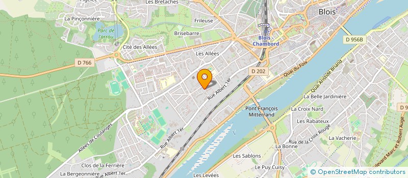 localisation de l'entreprise MAE SOLIDARITE 41  BLOIS