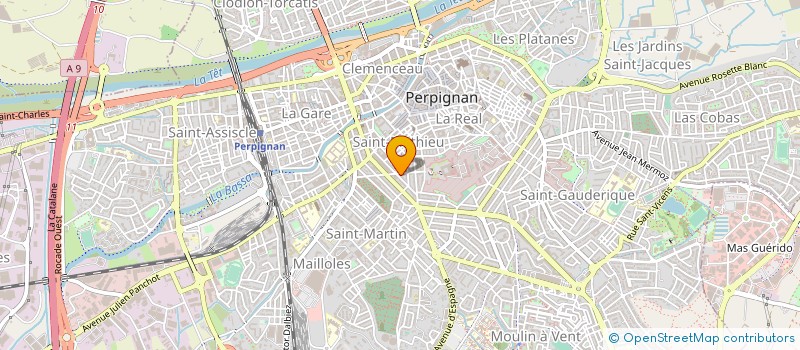 localisation de l'entreprise MAE SOLIDARITE 66  PERPIGNAN