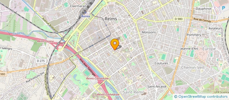 localisation de l'entreprise MAE SOLIDARITE  REIMS