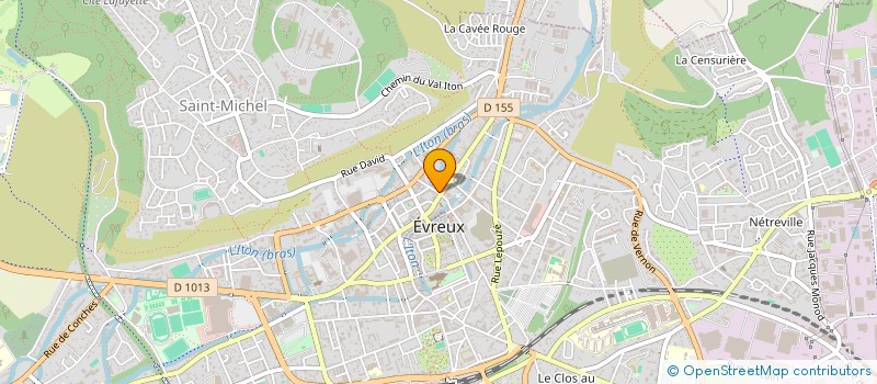 localisation de l'entreprise MAE SOLIDARITE DE L'EURE  EVREUX