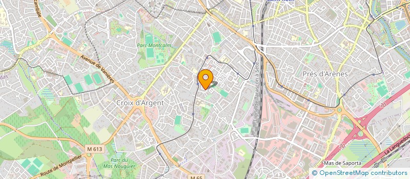 localisation de l'entreprise MAE SOLIDARITE DE L'HERAULT à MONTPELLIER