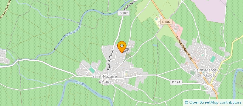 localisation de l'entreprise MAEANTHO  SAINT-NAZAIRE-D'AUDE