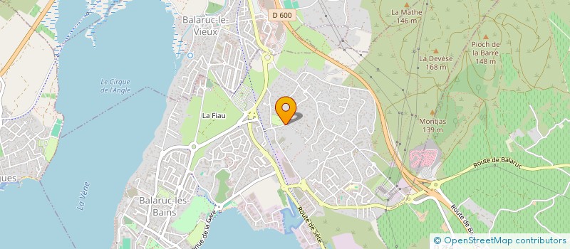 localisation de l'entreprise MAEANTHO  BALARUC-LES-BAINS