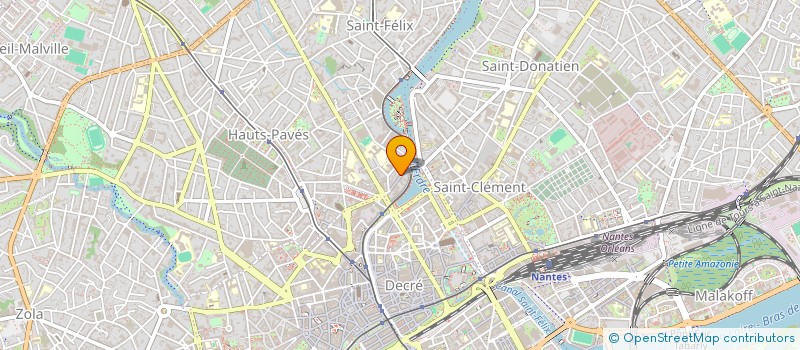 localisation de l'entreprise MAEBE II à NANTES