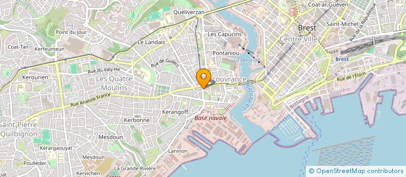 localisation de l'entreprise MAEBI  BREST