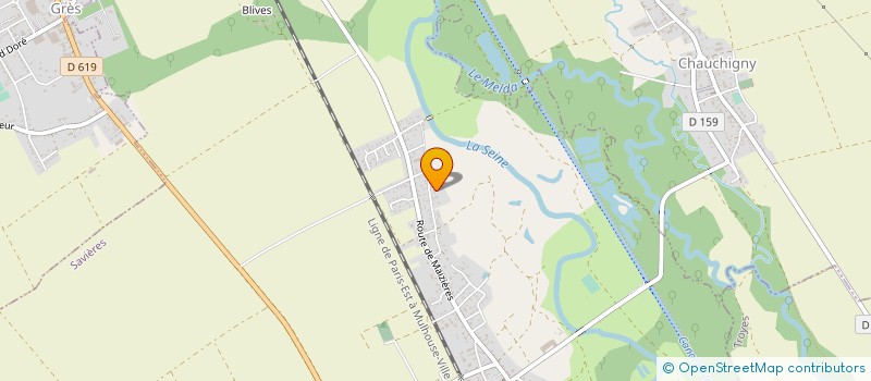 localisation de l'entreprise MAEBY  SAVIERES