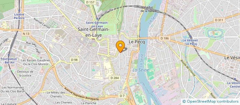 localisation de l'entreprise MAEC HOLDING  LE PECQ