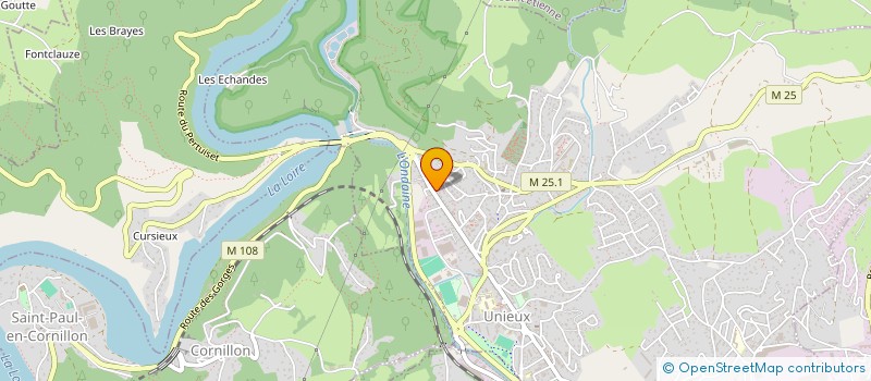 localisation de l'entreprise MAECHLOP  UNIEUX