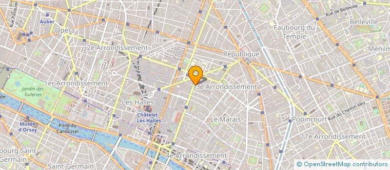 localisation de l'entreprise MAECIA à PARIS