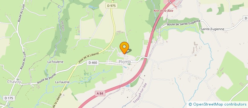 localisation de l'entreprise MAED  LE PARC