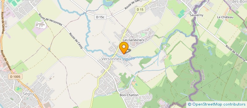 localisation de l'entreprise MAEDER  VERSONNEX